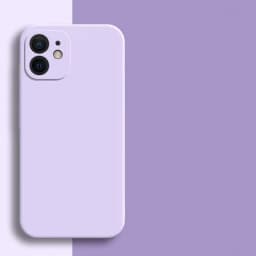 Candy Color Silicone Soft Case For iphone 11 12 13 mini 14 15 16 Plus 16e 17 Air Pro Max Shockproof Camera Protective Cover Case