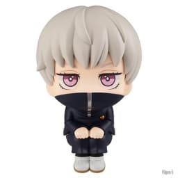 10cm Jujutsu Kaisen Anime Figure Look Up Chousou Action Figure Q Version Satoru Gojo/Geto Suguru Figurine PVC Collection Toys