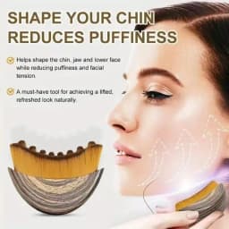1PC Lymphatic Drainage Brush for Face & Body, Ergonomic Massager Tool, Fits Skin Contours, Detox & Relaxation