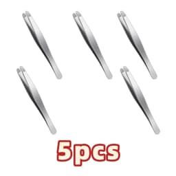 Stainless Steel Brow & Facial Hair Remover Eyebrow Tweezers Non-slip Makeup Remover Tweezer Tools Hair Removal Makeup Tools