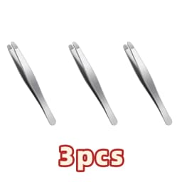 Stainless Steel Brow & Facial Hair Remover Eyebrow Tweezers Non-slip Makeup Remover Tweezer Tools Hair Removal Makeup Tools