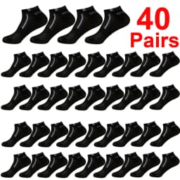 30Pairs Men Socks Mesh Breathable Short Casual Socks Color-block Sports Sock Sports Socks Absorb Sweat Ankle