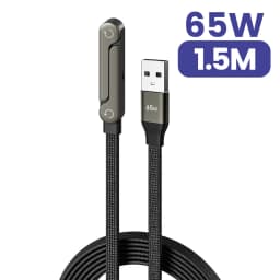 240W 2 in 1 USB C to USB C Fast Charging Foldable Bracket Data Cable Type C Desktop Holder Charging Wire For Iphone17 16 Samsung