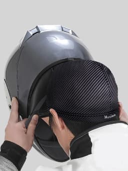 Musion Original Design Motorcycle Head Cover Helmet Cap Moisture Wicking Dry Fit Skull CapHelmet Inner Helmet for Cycling