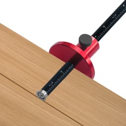 Woodworking Scriber Marking Tool with MM & Inch Scale, Precision Parallel Line Drawer for Mortise Layout Wood Measuring