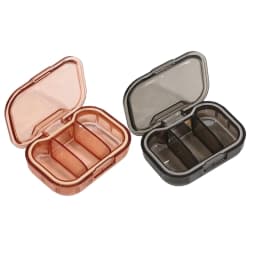 1/2/3Pcs Mini Medicine Pills Box Drug Storage Box Pills Dispenser Pill Organizer Tablet Pillbox Case Container Portable