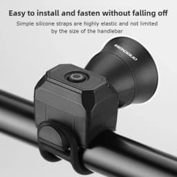 Bicycle Horn Mountain Bike Mini USB Charging/Battery Waterproof Electronic Bike Bell Riding Equipment