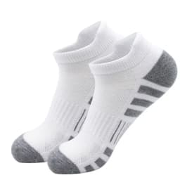 6/24Pairs Ankle Athletic Running Socks Cushioned Breathable Low Cut Sports Tab Socks For Men And Women