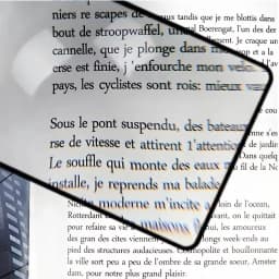 New Full Page Large Sheet Magnifier Magnifying Glass Reading Aid Glass Page Magnifying Lens Ultra-thin Reading Magnifier New