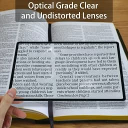 New Full Page Large Sheet Magnifier Magnifying Glass Reading Aid Glass Page Magnifying Lens Ultra-thin Reading Magnifier New
