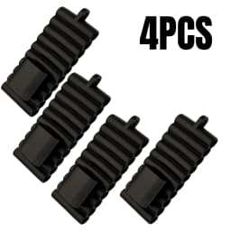 1/4Pcs 22 Holes Screwdriver Bit Holder Soft Rubber Organizer 1/4 Inch Hex Screwdriver Head Drill Bit Stand Case Power Tools