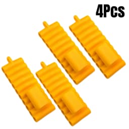 1/4Pcs 22 Holes Screwdriver Bit Holder Soft Rubber Organizer 1/4 Inch Hex Screwdriver Head Drill Bit Stand Case Power Tools