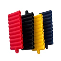 1/4Pcs 22 Holes Screwdriver Bit Holder Soft Rubber Organizer 1/4 Inch Hex Screwdriver Head Drill Bit Stand Case Power Tools