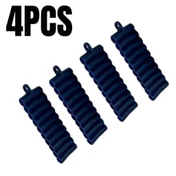 1/4Pcs 22 Holes Screwdriver Bit Holder Soft Rubber Organizer 1/4 Inch Hex Screwdriver Head Drill Bit Stand Case Power Tools