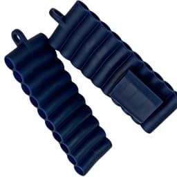 1/4Pcs 22 Holes Screwdriver Bit Holder Soft Rubber Organizer 1/4 Inch Hex Screwdriver Head Drill Bit Stand Case Power Tools