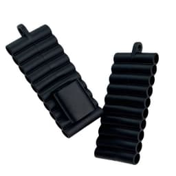 1/4Pcs 22 Holes Screwdriver Bit Holder Soft Rubber Organizer 1/4 Inch Hex Screwdriver Head Drill Bit Stand Case Power Tools