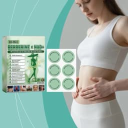 10-in-1 Berberine x NAD+ Weight Management Assistance Patch Easy To Use Body Weight Loss Sticker Body Care Patch