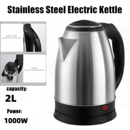 2L Food-grade Stainless Steel Electric Kettle Fast Boiling Hot Water Heater, Multi-purpose Teapot for Coffee, Beverage Daily Use