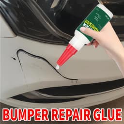 Heavy-Duty Car Bumper Plastic Adhesive - Structural Repair Adhesive for Cracks, Chips, and Impact Damage - No Welding Required, Suitable for Bumpers, Mirror Bases, Exterior Plastic Repair - Recommended by Auto Detailing Technicians, Quick Solution, Strong Adhesion, Specialized for DIY Repairs