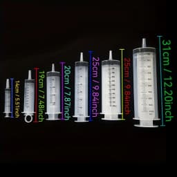 Durable Large Capacity Plastic Syringe 100Ml,150Ml,250Ml, 350ml, 550Ml,1000Ml | Car Oil Extractor Is Suitable for Laboratory Dispensing, Glue Dispensing, Watering Pets, and Veterinary Use.