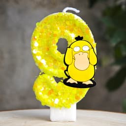 Pokemon Candle Number 0-9 Soccer Candle Pikachu Cake Decoration Boy Birthday Party for Kids Baby Shower Decor Gift