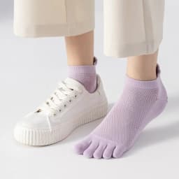 5 Pairs Women Five Finger Socks Summer Mesh Ankle Socks High Quality Cotton Low Cut Toe Socks Sports Cute