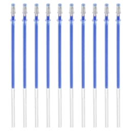 24/48Pcs 1mm Gel Pen Refills Fluorescence Metallic Ink Bold Point Refill for Coloring Books Scrapbooking Art Drawing Journaling