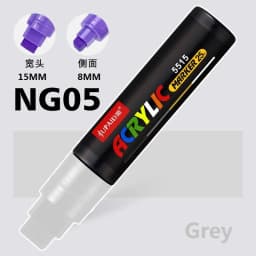 Large Capacity Acrylic Marker Pen 8MM/15MM Ultra Wide Line Width 15 Colors POP Pens Color Hand Drawn Advertising Poster Markers