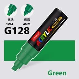 Large Capacity Acrylic Marker Pen 8MM/15MM Ultra Wide Line Width 15 Colors POP Pens Color Hand Drawn Advertising Poster Markers