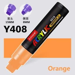 Large Capacity Acrylic Marker Pen 8MM/15MM Ultra Wide Line Width 15 Colors POP Pens Color Hand Drawn Advertising Poster Markers