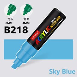 Large Capacity Acrylic Marker Pen 8MM/15MM Ultra Wide Line Width 15 Colors POP Pens Color Hand Drawn Advertising Poster Markers