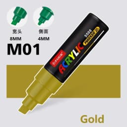 Large Capacity Acrylic Marker Pen 8MM/15MM Ultra Wide Line Width 15 Colors POP Pens Color Hand Drawn Advertising Poster Markers