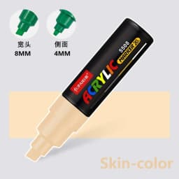 Large Capacity Acrylic Marker Pen 8MM/15MM Ultra Wide Line Width 15 Colors POP Pens Color Hand Drawn Advertising Poster Markers