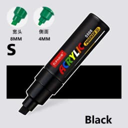 Large Capacity Acrylic Marker Pen 8MM/15MM Ultra Wide Line Width 15 Colors POP Pens Color Hand Drawn Advertising Poster Markers