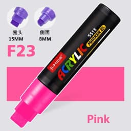 Large Capacity Acrylic Marker Pen 8MM/15MM Ultra Wide Line Width 15 Colors POP Pens Color Hand Drawn Advertising Poster Markers