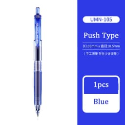 Japan Uniball Gel Pens Press Type 0.5mm Black/Blue/Red/Navy Signature Stylo Students Test Pens Bakcto School papelería Supplies
