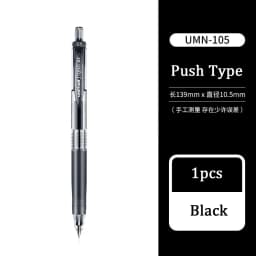 Japan Uniball Gel Pens Press Type 0.5mm Black/Blue/Red/Navy Signature Stylo Students Test Pens Bakcto School papelería Supplies
