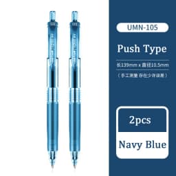 Japan Uniball Gel Pens Press Type 0.5mm Black/Blue/Red/Navy Signature Stylo Students Test Pens Bakcto School papelería Supplies