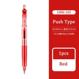 Japan Uniball Gel Pens Press Type 0.5mm Black/Blue/Red/Navy Signature Stylo Students Test Pens Bakcto School papelería Supplies