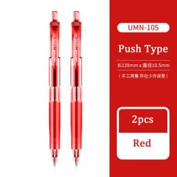 Japan Uniball Gel Pens Press Type 0.5mm Black/Blue/Red/Navy Signature Stylo Students Test Pens Bakcto School papelería Supplies