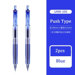 Japan Uniball Gel Pens Press Type 0.5mm Black/Blue/Red/Navy Signature Stylo Students Test Pens Bakcto School papelería Supplies