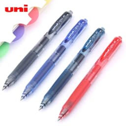Japan Uniball Gel Pens Press Type 0.5mm Black/Blue/Red/Navy Signature Stylo Students Test Pens Bakcto School papelería Supplies