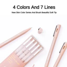 Croma Micro Needle Ballpoint Pen Painting Art Special Brush Color Marker Anime Waterproof Hook Pen Stationery School Supplies