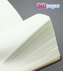 Notebooks A6 360P Lined/Blank Page Diary Planner Journal Notepad Stationery For Office School Supplies Bullet Sketch Agenda 2025