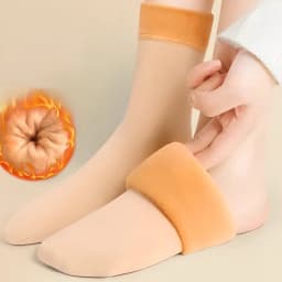 Winter Warm Women Socks Soft Thicken Thermal Plush Socks Girls Solid Color Velvet Wool Snow Boots Floor Socks Home Sleeping Sock