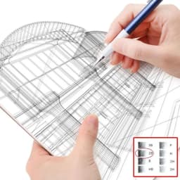 1000PCS/Box Mechanical Pencil Lead 0.5/0.7/0.9/1.3/2.0mm 2B 90mm Length Replaceable Automatic Pencil Refills Art Sketch