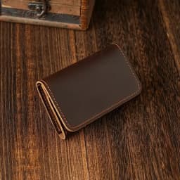 Mens Wallet Genuine Leather Coin Purse Ladies Card Mini Bag Clutch Feminine Men's Slim Purse Money Small Wallet Card Holder Gift
