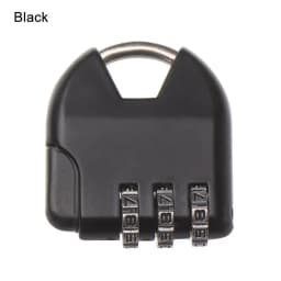 3 Dial Digit Number Code Password Combination Padlock Security Travel Safe Lock for Padlock Luggage Lock of Gym
