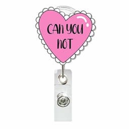 Glitter Acrylic Medicine Bottle Nurse Badge Reel Retractable ID Badge Holder With 360 Rotating Alligator Clip Name Holder