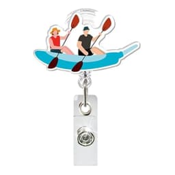 Glitter Acrylic Medicine Bottle Nurse Badge Reel Retractable ID Badge Holder With 360 Rotating Alligator Clip Name Holder